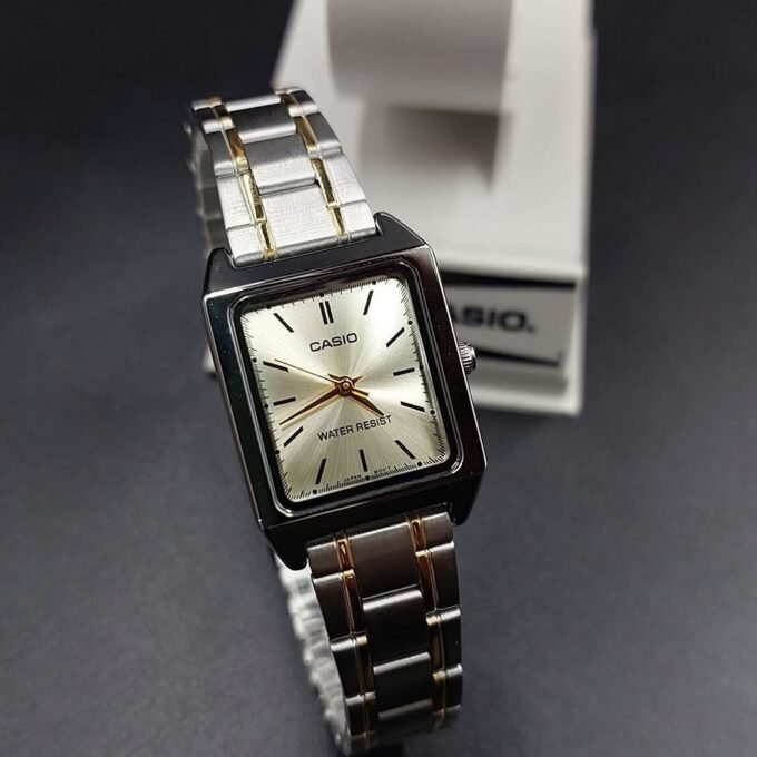 CASIO LTP-V007SG-9EUDF Montre Pour Femmes - Argent/DoRé