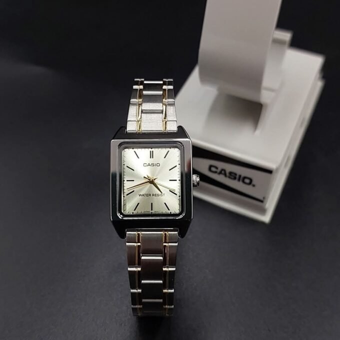 CASIO LTP-V007SG-9EUDF Montre Pour Femmes - Argent/DoRé