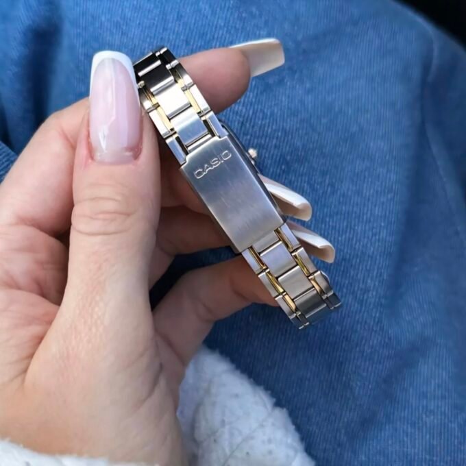 CASIO LTP-V007SG-9EUDF Montre Pour Femmes - Argent/DoRé