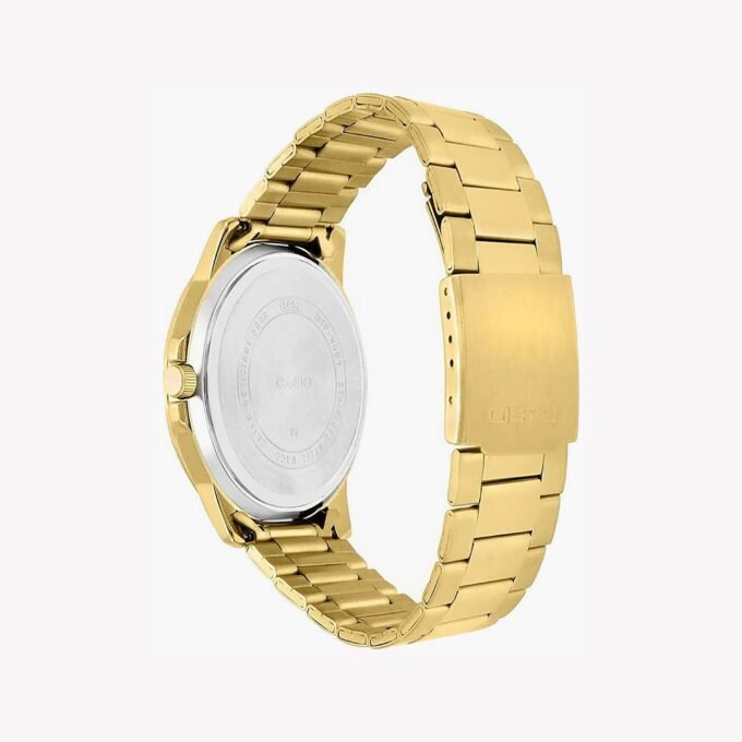 Montre Casio MTP-VD01G-1CVUDF - Homme - Quartz, Résistance à lEau 50m, Verre Minéral, Cadran Noir - Acier Inoxydable - Argent - MTP-VD01G-1CVUDF