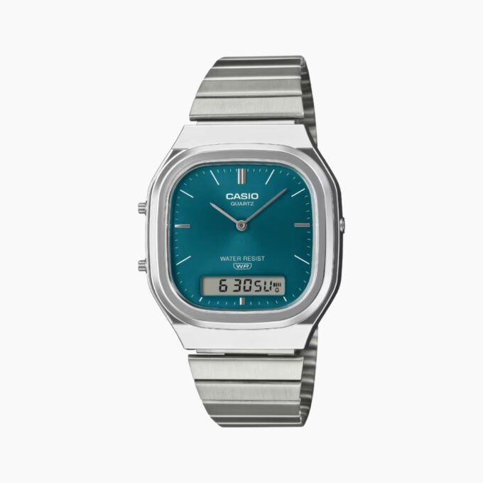 Montre Casio AQ-240E-3ADF bracelet acier