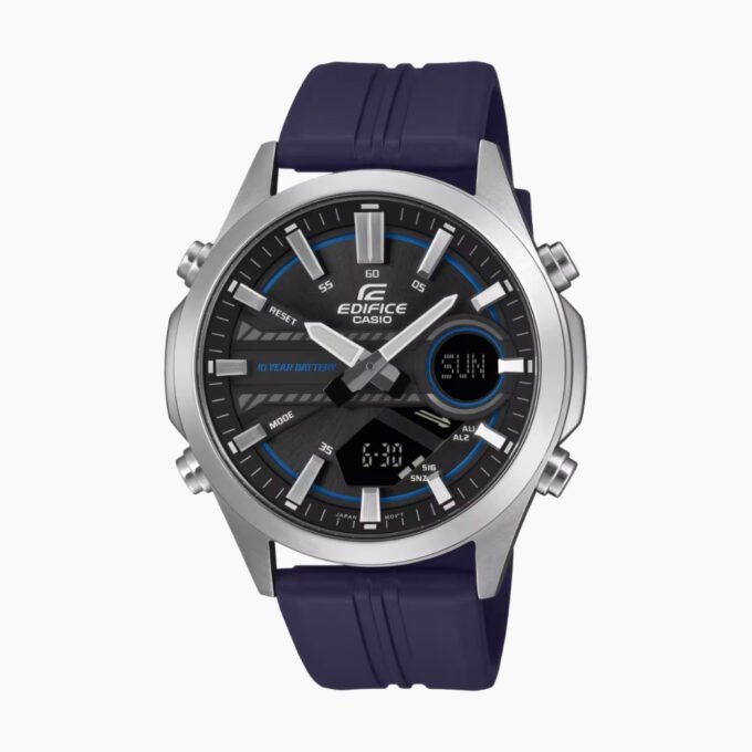 Montre Casio EFV-C120P-1A2DF bracelet résine
