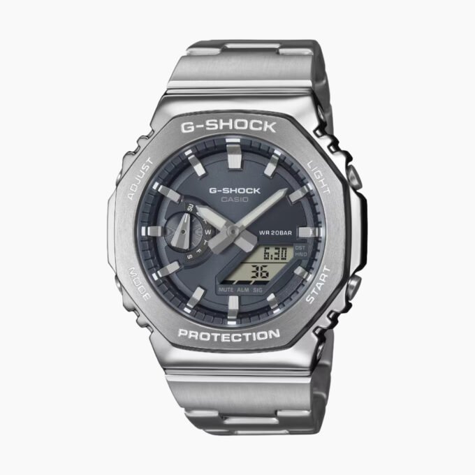 Montre Casio GM-2110D-8ADR bracelet acier
