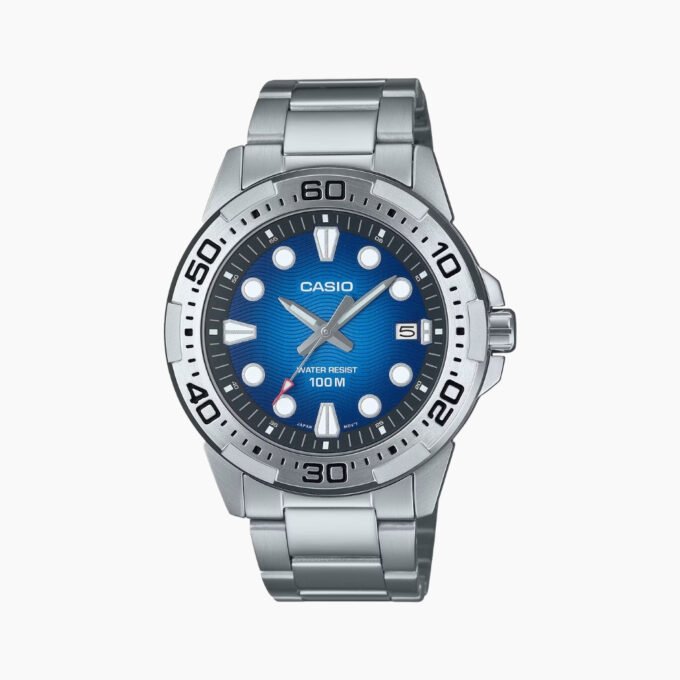 Montre Casio MTD-140D-2AVDF bracelet acier