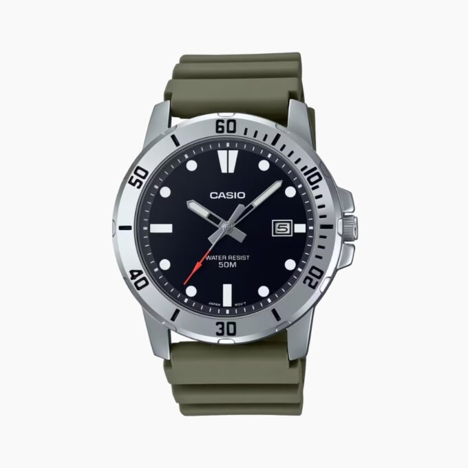 Montre Casio MTP-VD01-3EVUDF bracelet résine
