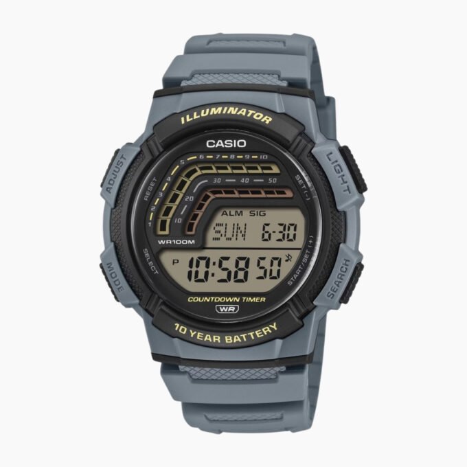 Montre Casio WS-1800-2AVDF bracelet résine