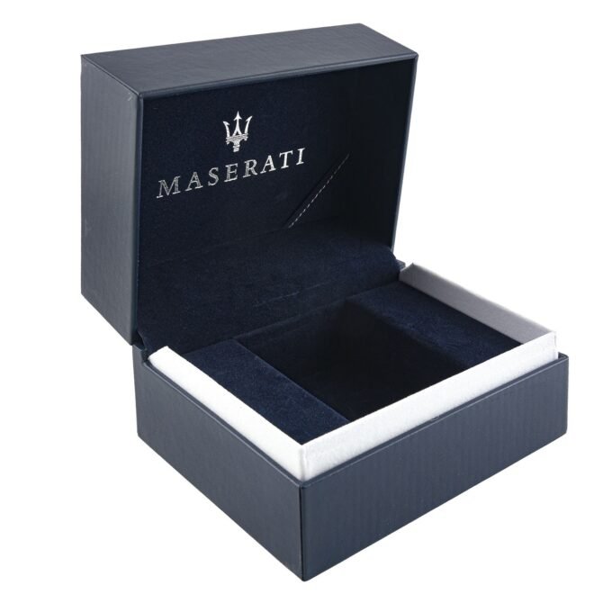 Montre Maserati Sorpasso – R8851124003 – Boîtier Inox 42 mm – Mouvement Miyota – Bracelet en Cuir – Cristal Minéral – Résistante à l'Eau 10 ATM (Adaptée à la Natation) – Garantie 2 Ans.