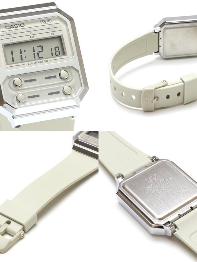 aiwatch_A100WEF-8ADF - Montre Homme Casio Vintage - A100WEF-8ADF - Bracelet en Résine - Résistant à l'eau