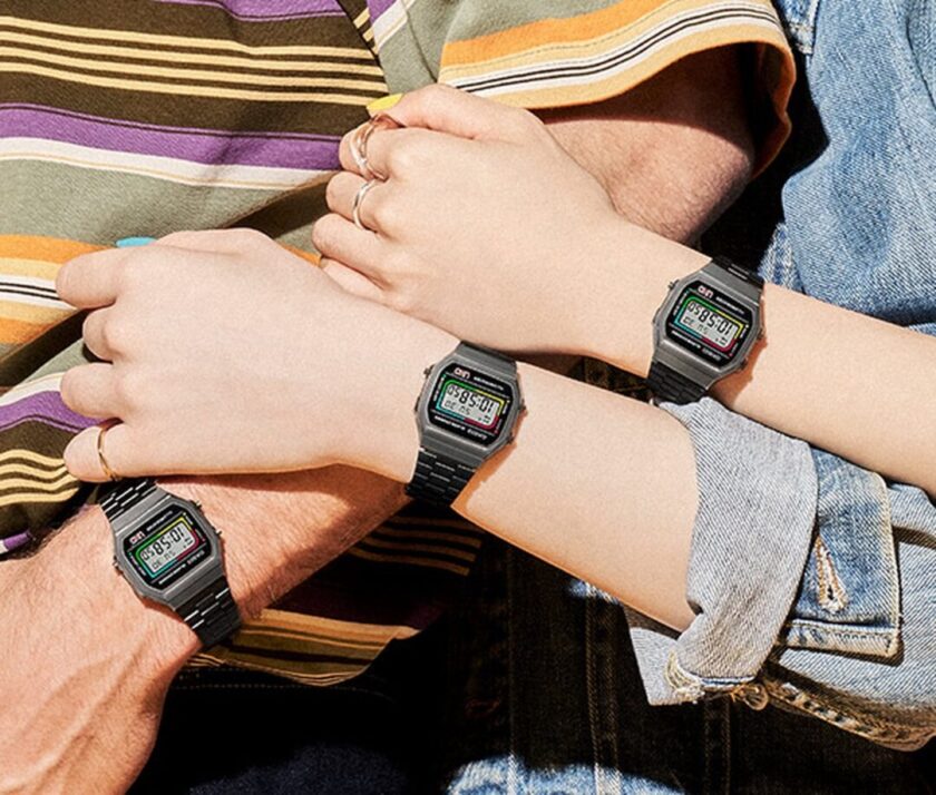 aiwatch_A168WEUC-1ADR - CASIO VINTAGE x UNO, Montre Casio A168WEUC-1ADR - Design Classique et Fonctionnalités Pratiques
