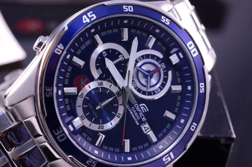 aiwatch_EFR-547D-2AVUDF - CASIO EDIFICE EFR-547D-2AVUDF Montre Pour Hommes - Argent