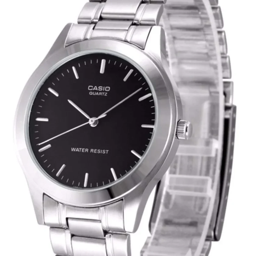 aiwatch_LTP-1128A-1ARDF - Montre Femme Casio Collection - LTP-1128A-1ARDF - Bracelet Acier Inoxydable - Affichage analogique - Résistant à l'eau