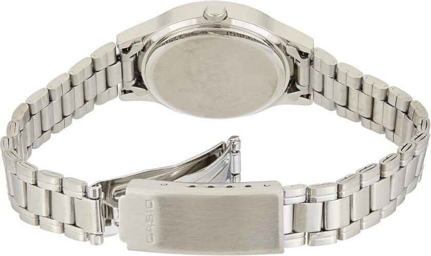 aiwatch_LTP-1128A-1ARDF - Montre Femme Casio Collection - LTP-1128A-1ARDF - Bracelet Acier Inoxydable - Affichage analogique - Résistant à l'eau