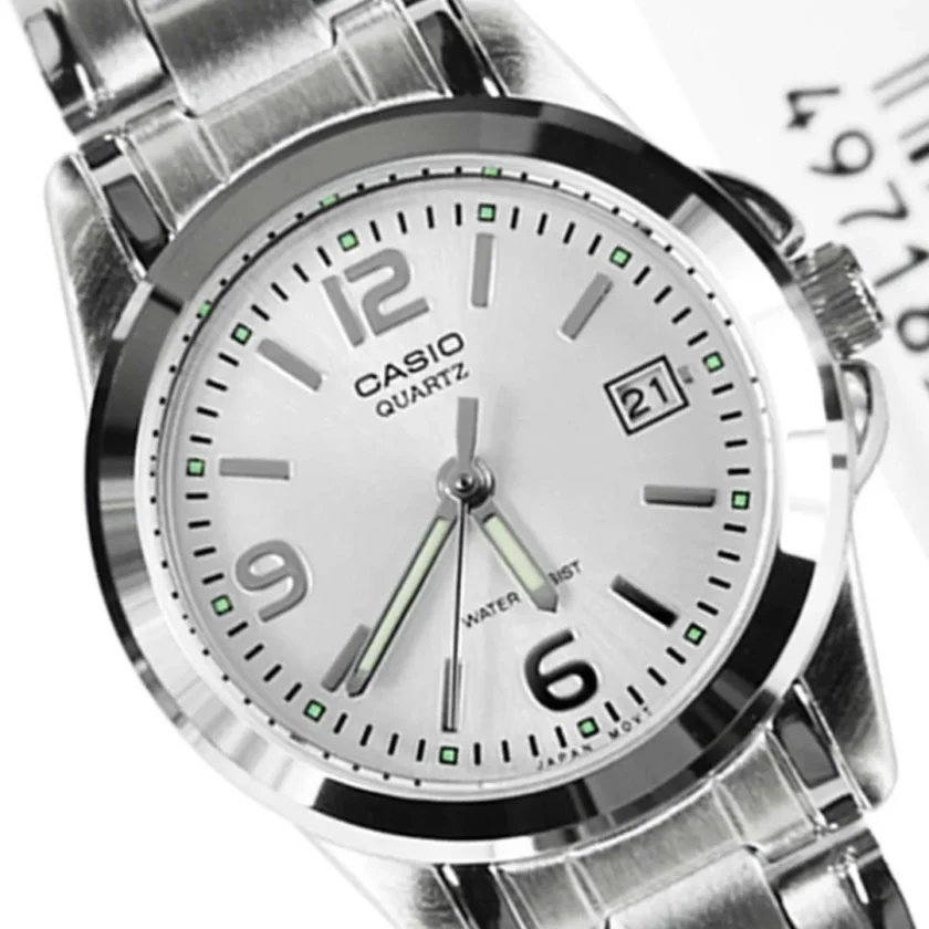 aiwatch_LTP-1215A-7ADF - Montre Femme Casio - LTP-1215A-7ADF - Bracelet en Acier Inoxydable
