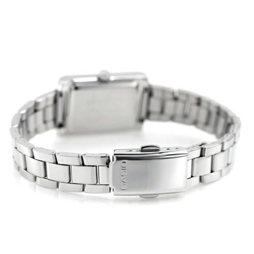 aiwatch_LTP-1234DD-7ADF - Montre Classique Femme - Design Élégant, Bracelet Acier Inoxydable, Résistance à lEau, Cadran Argenté - Acier - Argent - Référence LTP-1234DD-7ADF