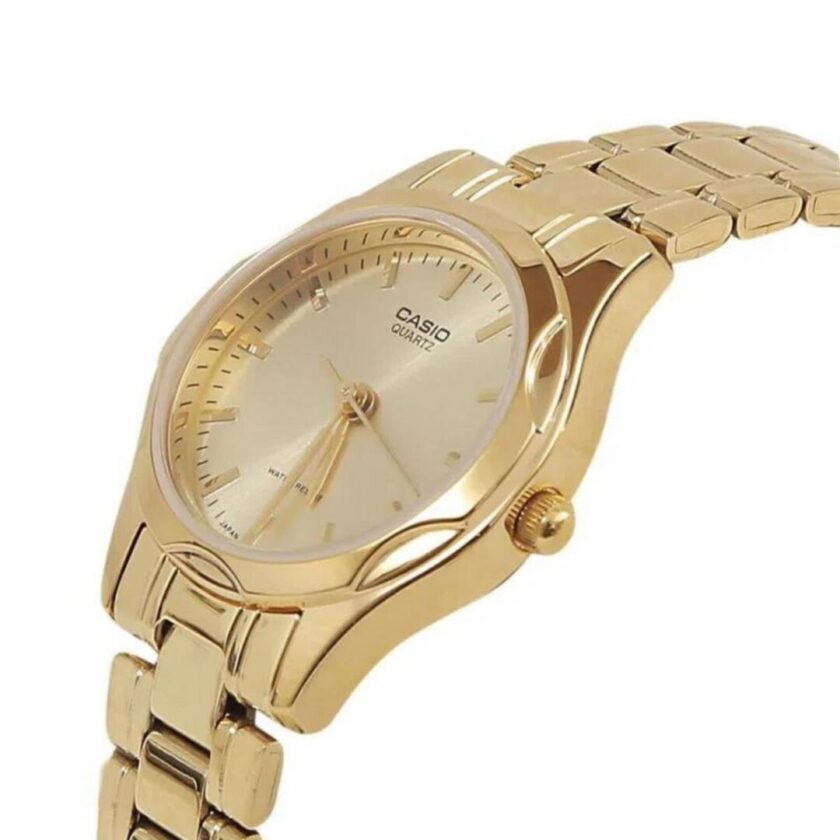 aiwatch_LTP-1275G-9ADF - Montre Femme Casio - LTP-1275G-9ADF - Bracelet en acier inoxydable - Affichage analogique - Résistant à l'eau