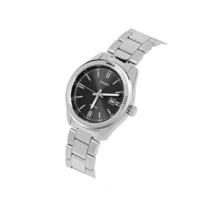 Montre Classique Femme - Casio - Acier Inoxydable, Bracelet Métal, Étanche, Design Élégant - Argent - LTP-1302D-1A2VDF