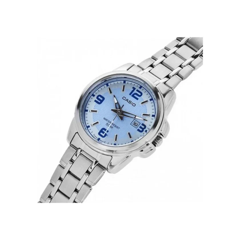 aiwatch_LTP-1314D-2AVDF - Montre-Bracelet Femme Casio Collection - Bracelet Gris En Acier Inoxydable - Ltp-1314D-2Avdf