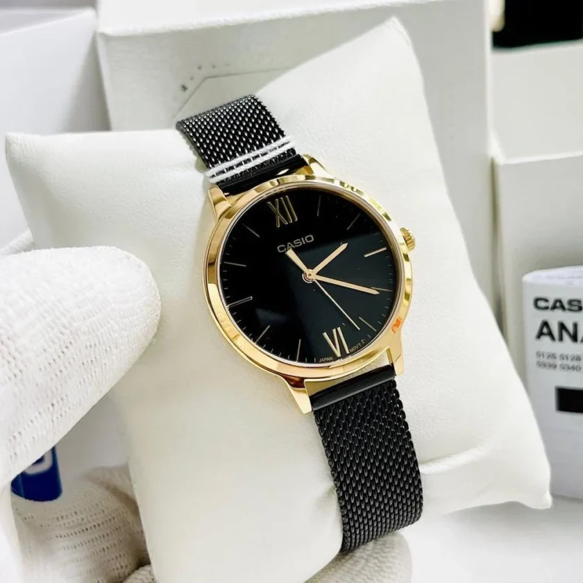 aiwatch_LTP-E157MGB-1BDF - Montre Femme Casio LTP-E157MGB-1BDF - Noir