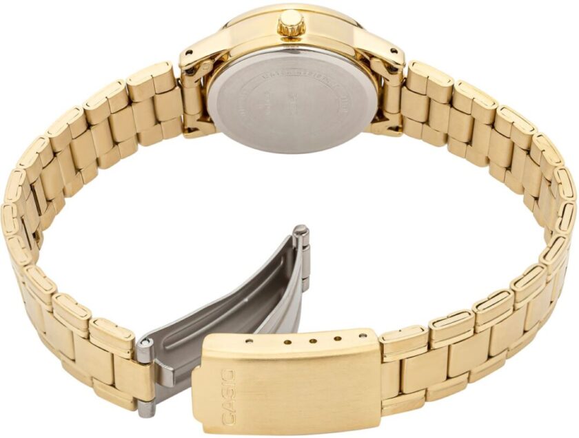 aiwatch_LTP-V002G-7B2UDF - Montre-Bracelet Femme - Casio Collection LTP-V002G-7B2UDF - Bracelet Dorée En Acier Inoxydable