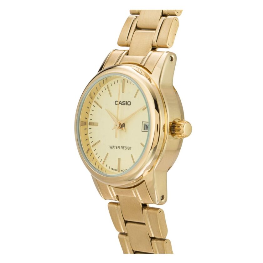 aiwatch_LTP-V002G-9AUDF - Montre Femme Casio - LTP-V002G-9AUDF - Bracelet en acier inoxydable Or - Affichage analogique - Résistant à l'eau