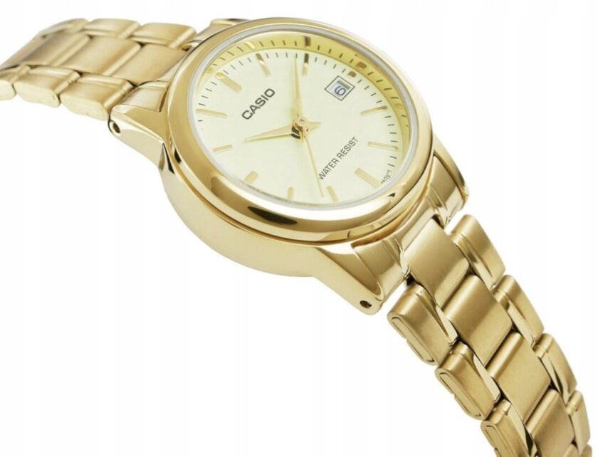 aiwatch_LTP-V002G-9AUDF - Montre Femme Casio - LTP-V002G-9AUDF - Bracelet en acier inoxydable Or - Affichage analogique - Résistant à l'eau