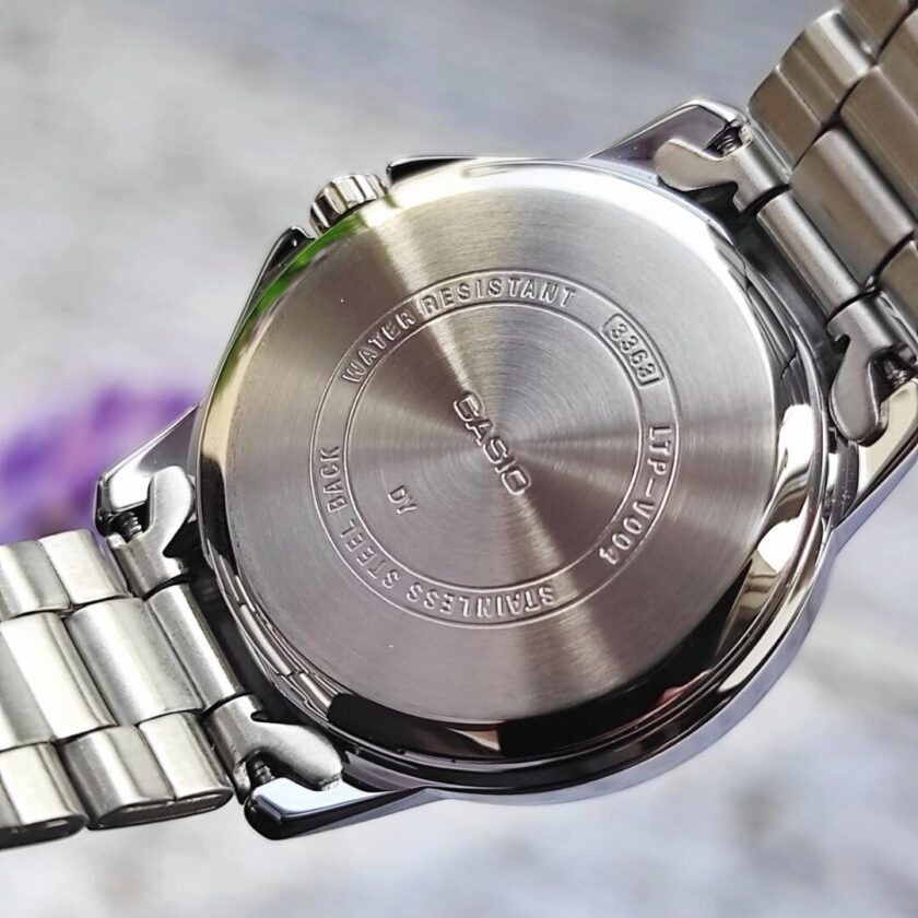 aiwatch_LTP-V004D-1BUDF - Montre Femme Casio - LTP-V004D-1BUDF - bracelet en acier inoxydable - Résistant à l'eau