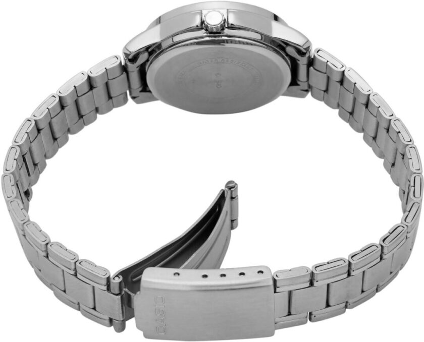 aiwatch_LTP-V004D-7B2UDF - Montre Homme Casio - LTP-V004D-7B2UDF - Bracelet en acier inoxydable gris - Affichage analogique - Verre minéral