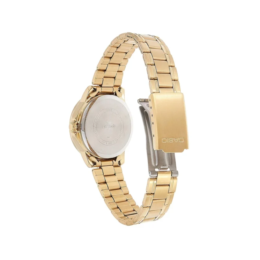 aiwatch_LTP-V004G-7BUDF - Montre Femme Casio Collection - Bracelet Acier inoxydable - LTP-V004G-7BUDF