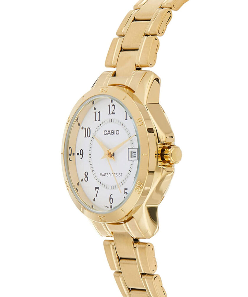 aiwatch_LTP-V004G-7BUDF - Montre Femme Casio Collection - Bracelet Acier inoxydable - LTP-V004G-7BUDF