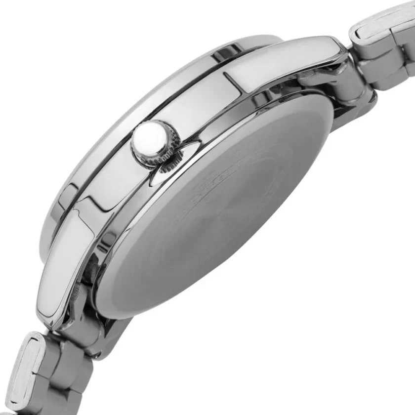 aiwatch_LTP-V005D-1BUDF - Montre-Bracelet Femme Casio Collection LTP-V005D-1BUDF - Bracelet Gris En Acier Inoxydable - Résistante à l'Eau
