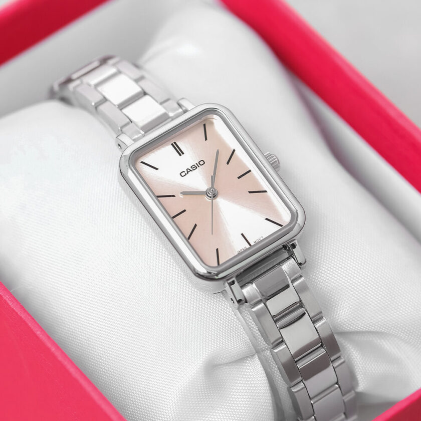 aiwatch_LTP-V009D-4EUDF - Montre Femme Casio - LTP-V009D-4EUDF - Bracelet en acier inoxydable - Résistant à l'eau