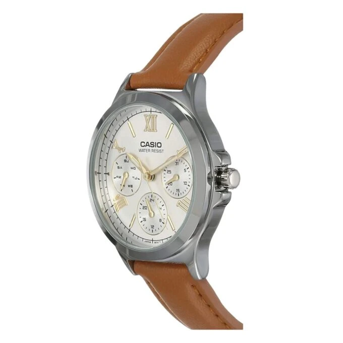 Montre Casio - LTP-V300L-7A2UDF - Bracelet en cuir - Résistant à l'eau