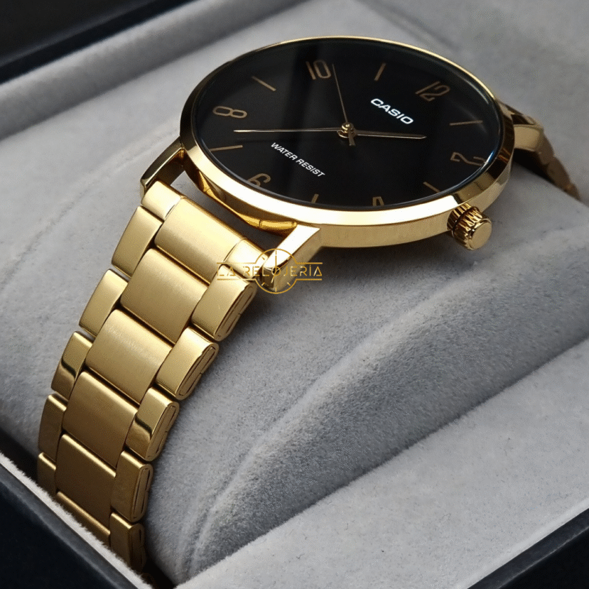 aiwatch_LTP-VT01G-1BUDF - Montre Femme Casio - LTP-VT01G-1BUDF - Bracelet en acier inoxydable or - Affichage analogique - Résistant à l'eau