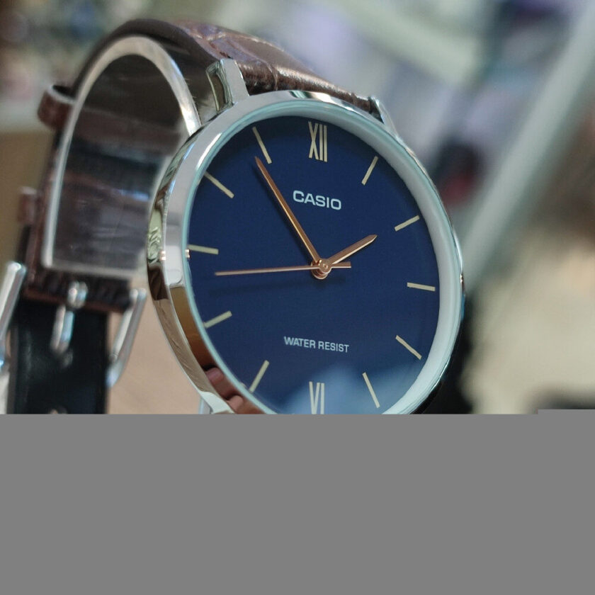 aiwatch_LTP-VT01L-2BUDF - Montre-Bracelet Femme - Casio LTP-VT01L-2BUDF - Bracelet Brun En Cuir Véritable