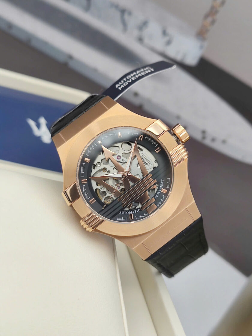 aiwatch_R8821108039 - Maserati Potenza Montre Homme - R8821108039 - Automatique - 42mm - Résistance à l'eau 10ATM
