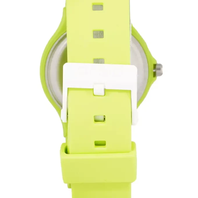 Montre Classique - CASIO - Homme - Design Élégant, Bracelet Résistant, Mouvement Précis, Étanche - Silicone - Vert - LQ-24B-3BDF