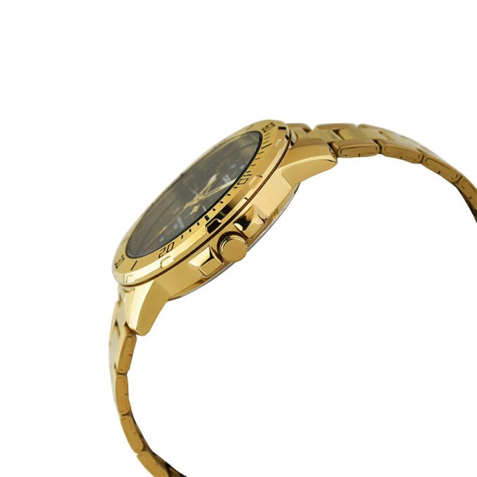 Montre Casio MTP-VD01G-1CVUDF - Homme - Quartz, Résistance à lEau 50m, Verre Minéral, Cadran Noir - Acier Inoxydable - Argent - MTP-VD01G-1CVUDF