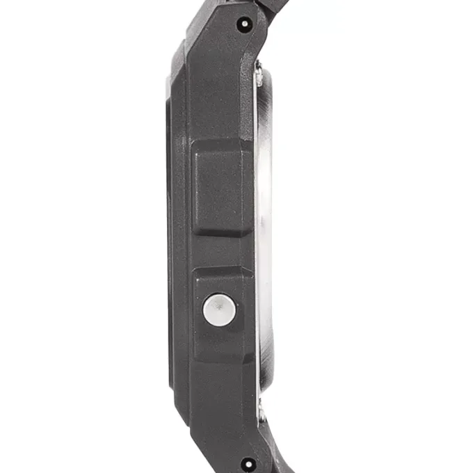 Montre - Casio - Homme/Femme - Chronomètre, Alarme, LED, Résine biosourcée, Étanche - Noir - F-91WB-8ADF