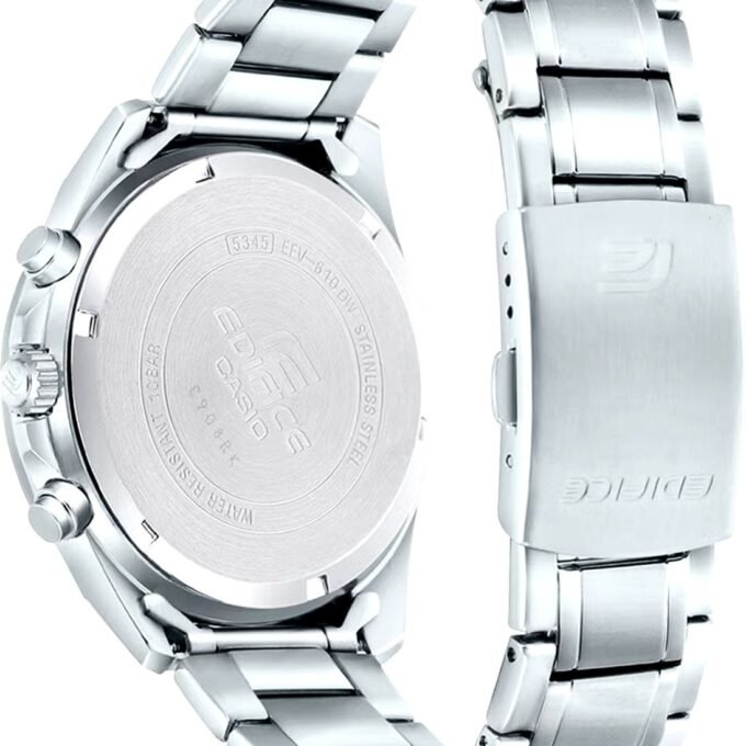 Montre chronographe homme Casio ED663 EFV-610DE-3AUDF – Acier inoxydable – Bleu – Analogique – 130g – Pile incluse – Origine Chine