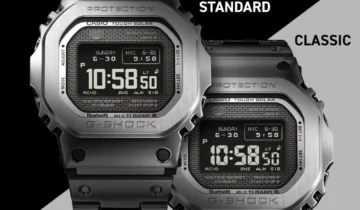 Casio annonce la série G-Shock GMW-BZ5000 entièrement métallique avec écran LCD MIP (les précommandes du modèle GMW-BZ5000BD-1 sont épuisées au Japon).