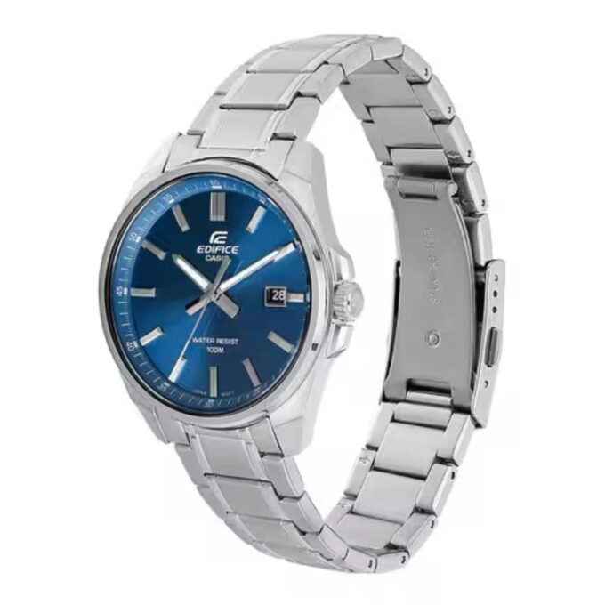 Montre Classique - Casio Edifice - Homme - Design Élégant, Résistance à lEau, Bracelet Acier Inoxydable, Mouvement Quartz - Métal - Argenté - EFV-150D-2AVUDF