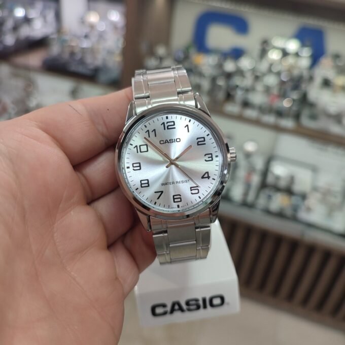 Montre Homme Casio - MTP-V001D-7BUDF - Bracelet en acier inoxydable - Résistant à l'eau