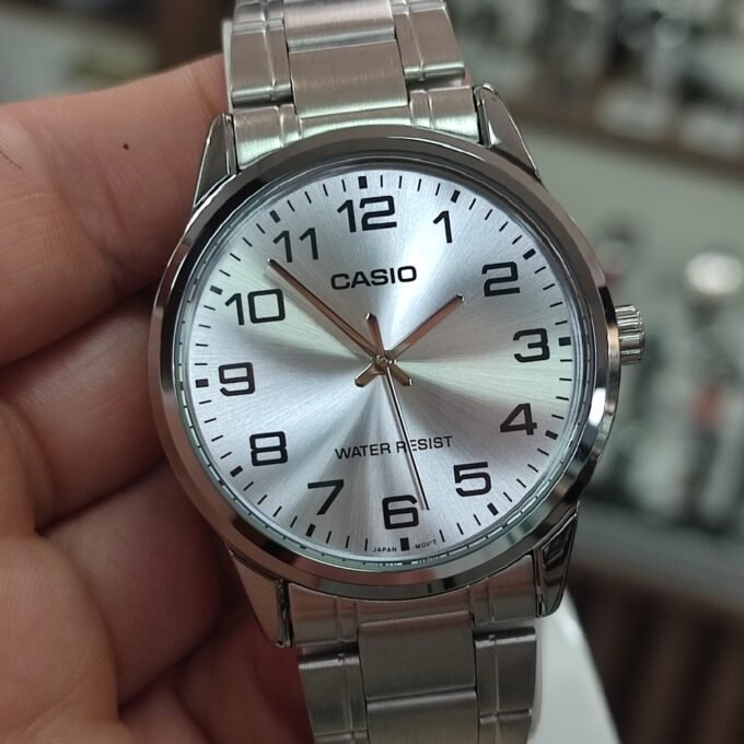Montre Homme Casio - MTP-V001D-7BUDF - Bracelet en acier inoxydable - Résistant à l'eau