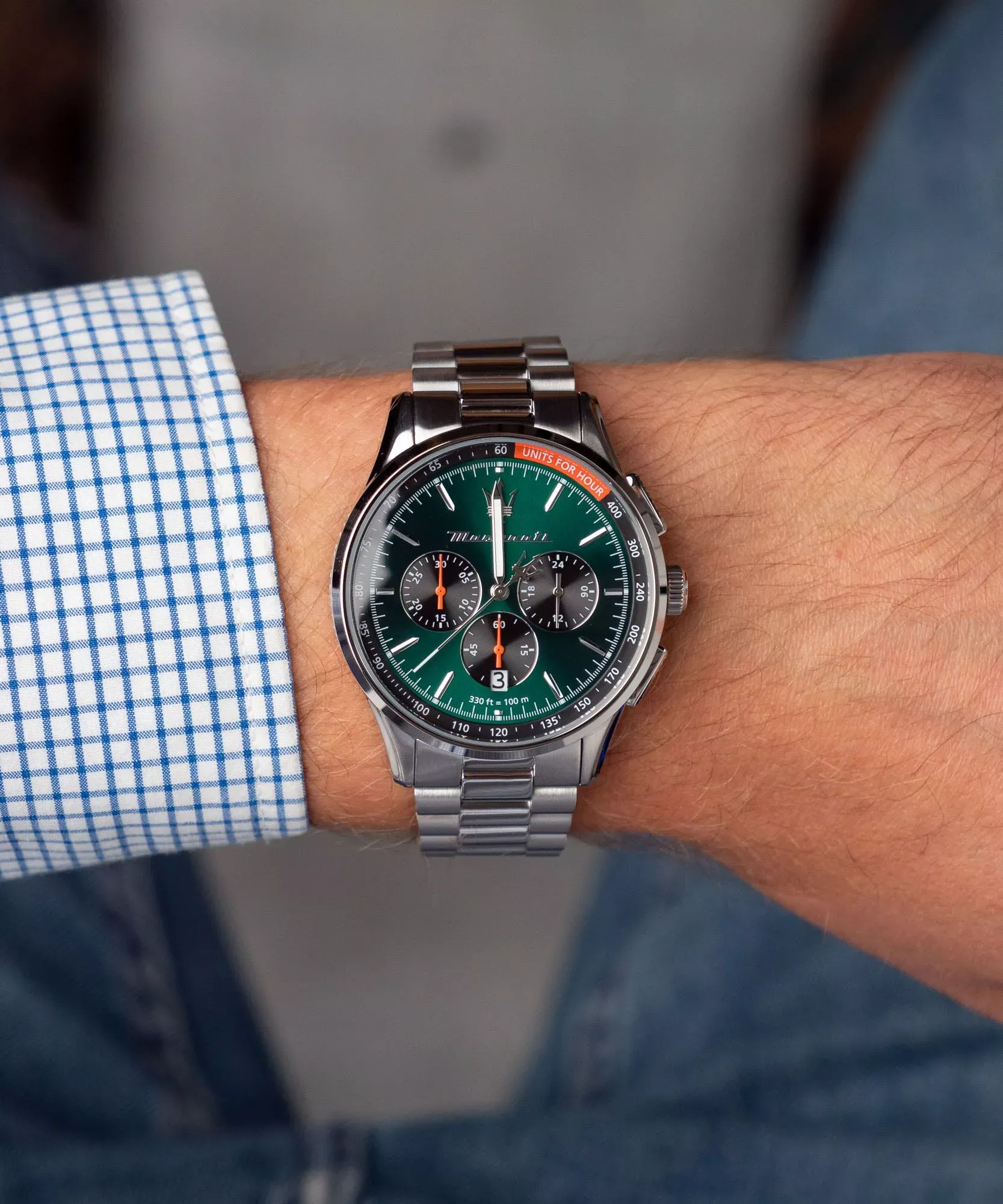 montre homme maserati sorpasso – r8873624002 – bracelet en cuir – boucle déployante à sécurité – poids 125 g