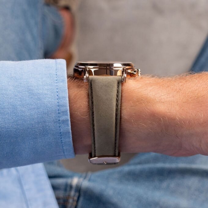 Montre Homme Maserati Epoca R8871633007 - Bracelet en Cuir Véritable - Affichage analogique - Résistant à l'eau