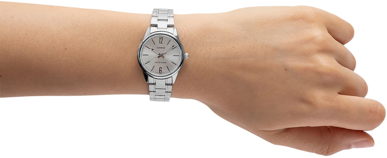 Montre-Bracelet-Femme-Casio-Collection-LTP-V005D-7BUDF-Bracelet-Gris-En-Acier-Inoxydable-Resistante-a-lEau-LTP-V005D-7BUDF