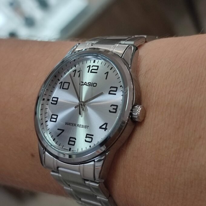 Montre Homme Casio - MTP-V001D-7BUDF - Bracelet en acier inoxydable - Résistant à l'eau