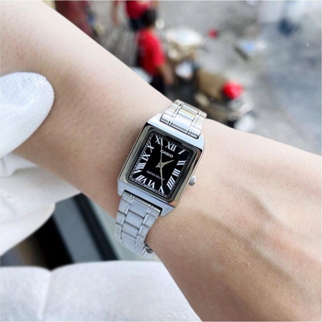 Casio-Montre-Femme-LTP-V007D-1EUDF-Bracelet-en-Acier-Inoxydable-ArgentNoir-LTP-V007D-1EUDF