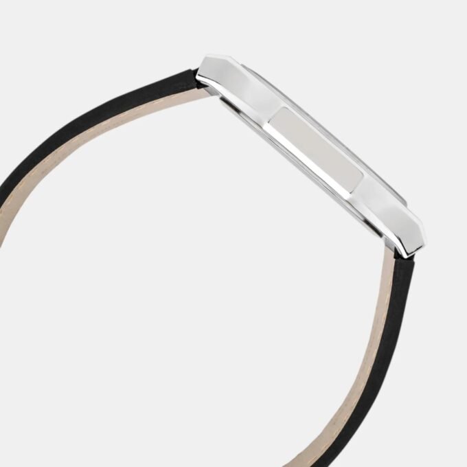 Montre Homme CASIO MTP-E735L-8AVDF – cadran gris foncé, bracelet cuir, style élégant, affichage analogique – cuir – gris foncé – MTP-E735L-8AVDF