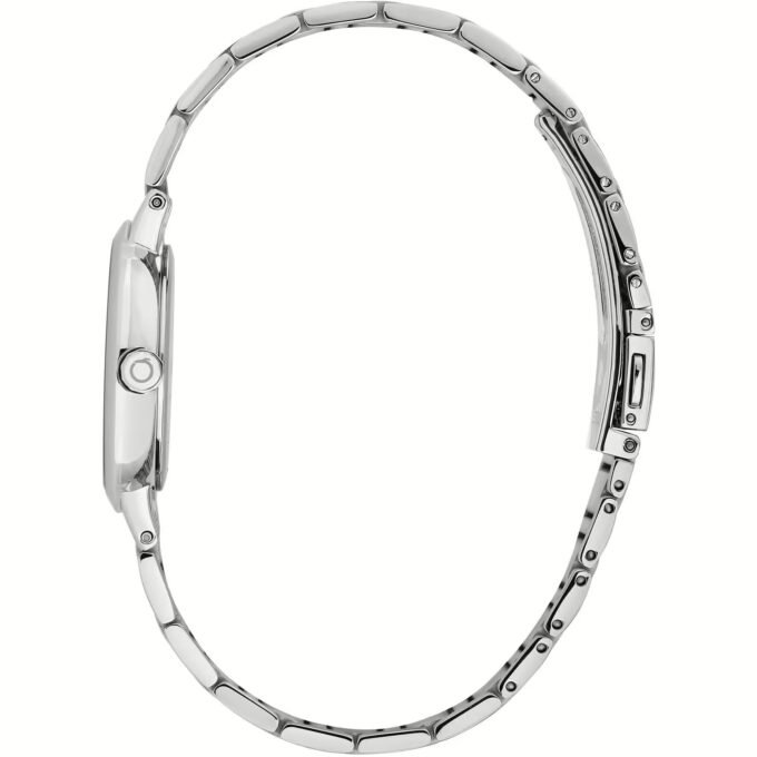 Montre Femme Quartz Ronde 32mm Acier Inoxydable Blanc - Trussardi - Bracelet 18mm Minéral - Référence R2453171505